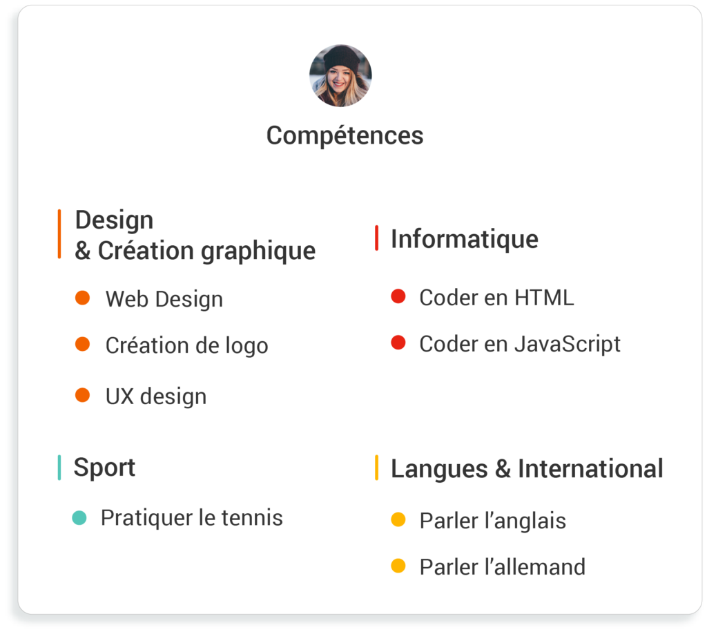 compétences employés